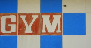 Gym sign - Creative Commons license from Flickr user Martin Abegglen